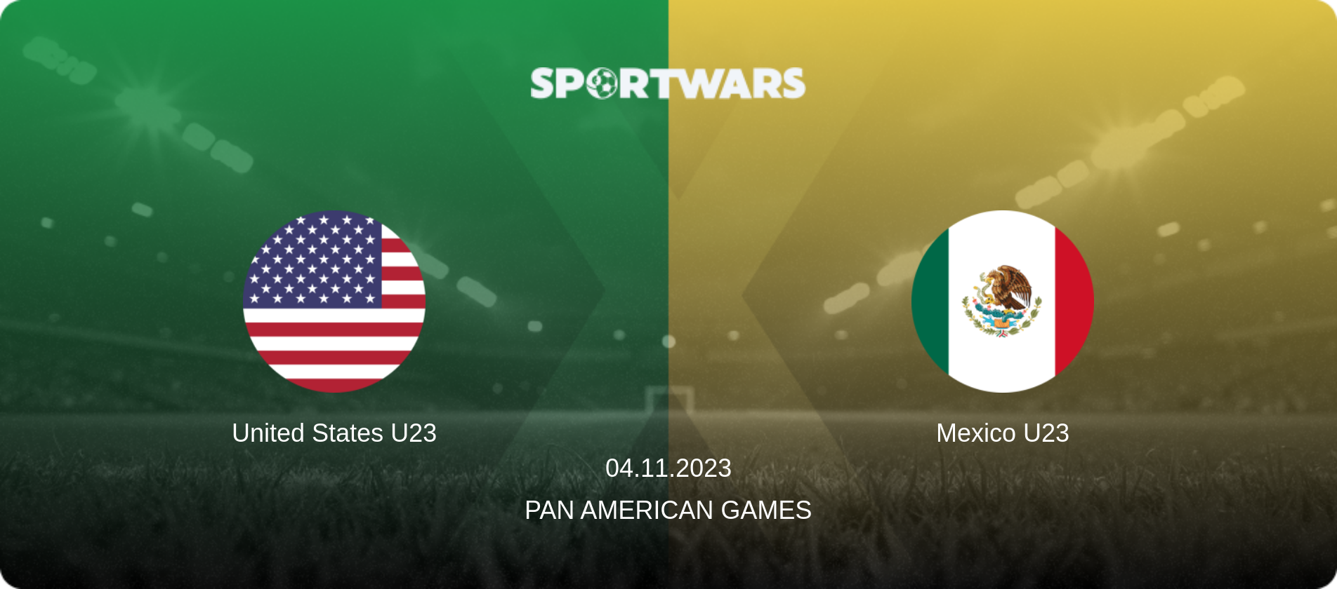 United States U23 — Mexico U23, 04.11.2023 — Pan American Games (match preview)