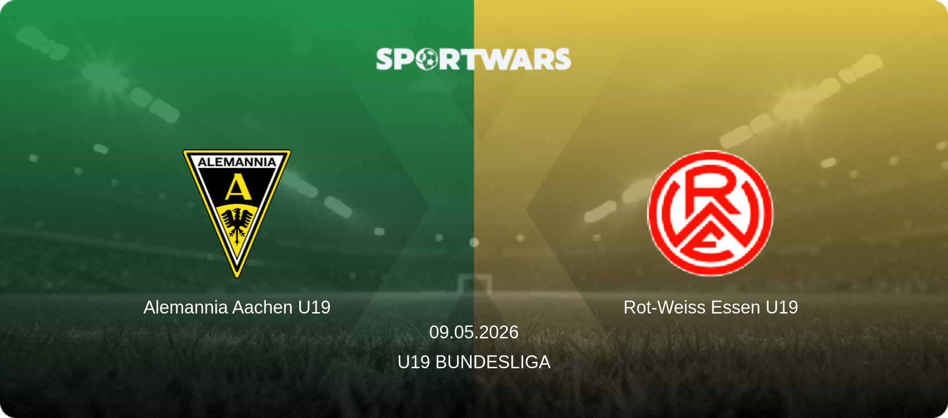 Alemannia Aachen U19 — Rot-Weiss Essen U19, 09.05.2026 — U19 Bundesliga (match preview)