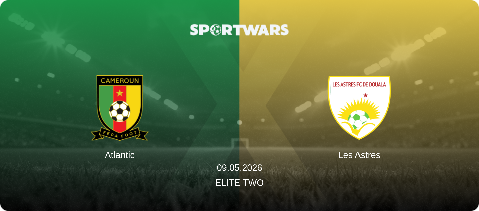 Atlantic — Les Astres, 09.05.2026 — Elite Two (match preview)