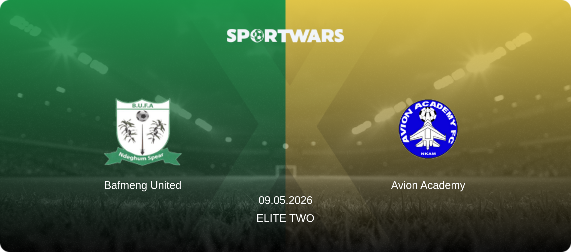 Bafmeng United — Avion Academy, 09.05.2026 — Elite Two (match preview)