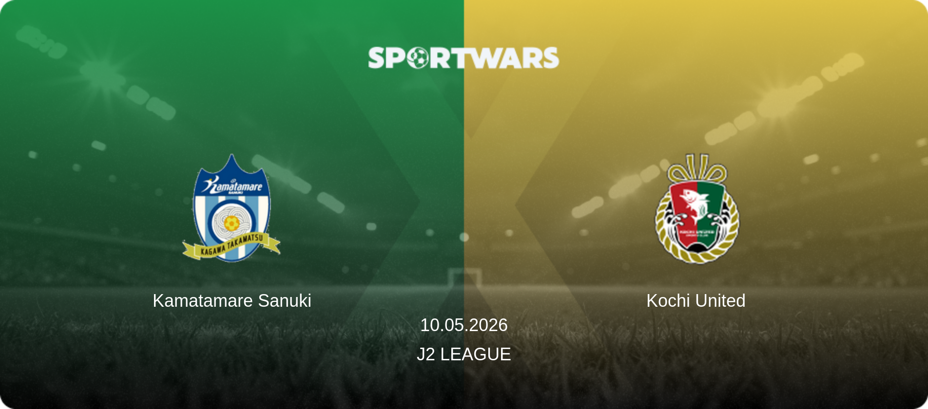 Kamatamare Sanuki — Kochi United, 10.05.2026 — J2 League (match preview)