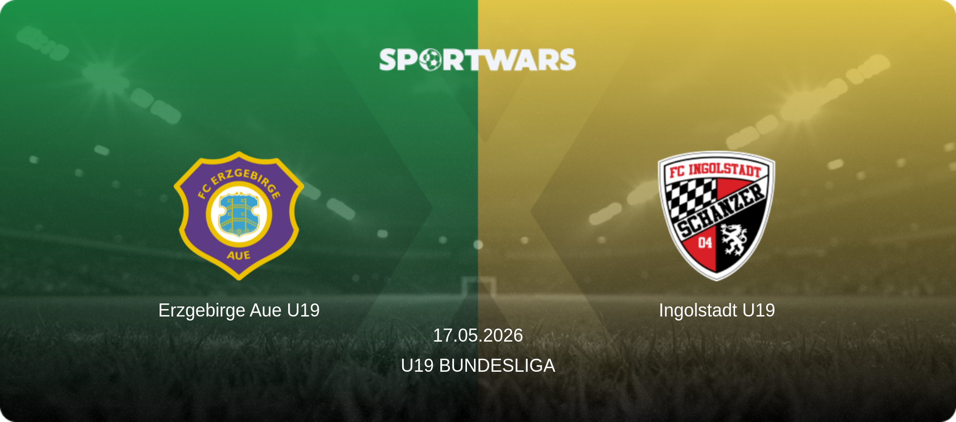 Erzgebirge Aue U19 — Ingolstadt U19, 17.05.2026 — U19 Bundesliga (match preview)