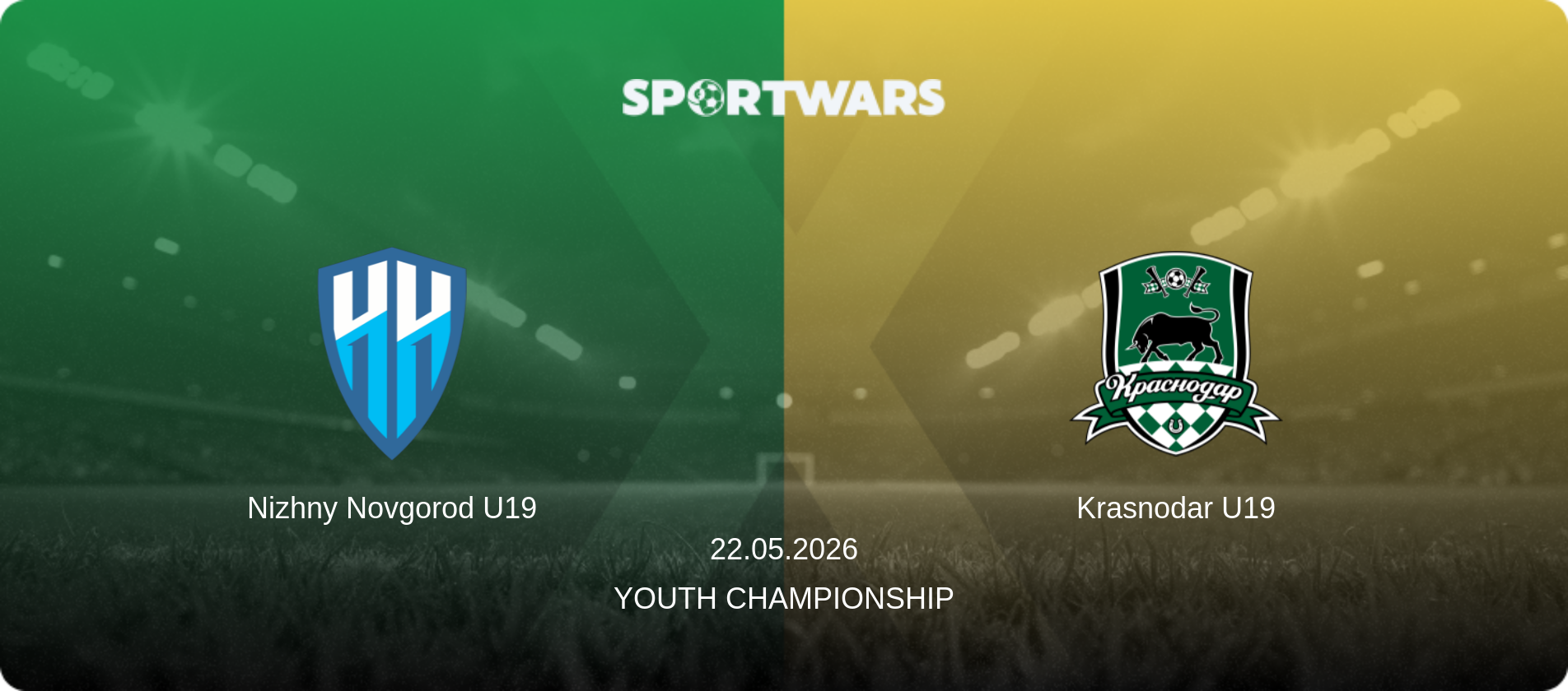 Nizhny Novgorod U19 — Krasnodar U19, 22.05.2026 — Youth Championship (match preview)