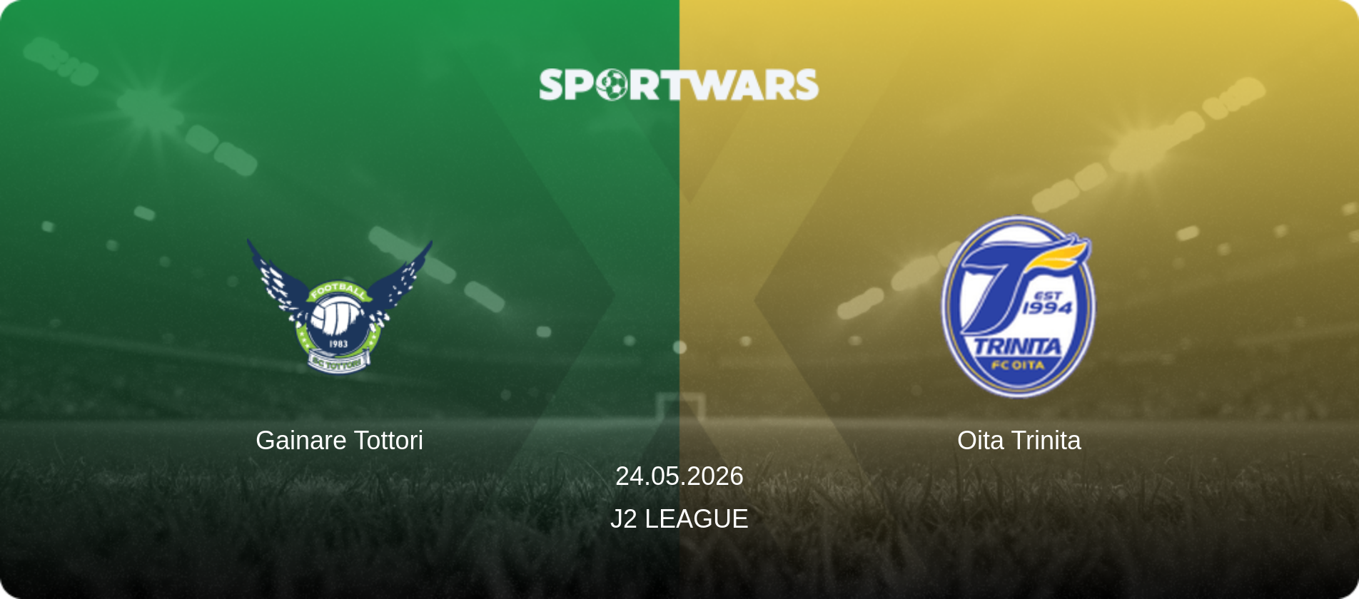 Gainare Tottori — Oita Trinita, 24.05.2026 — J2 League (match preview)