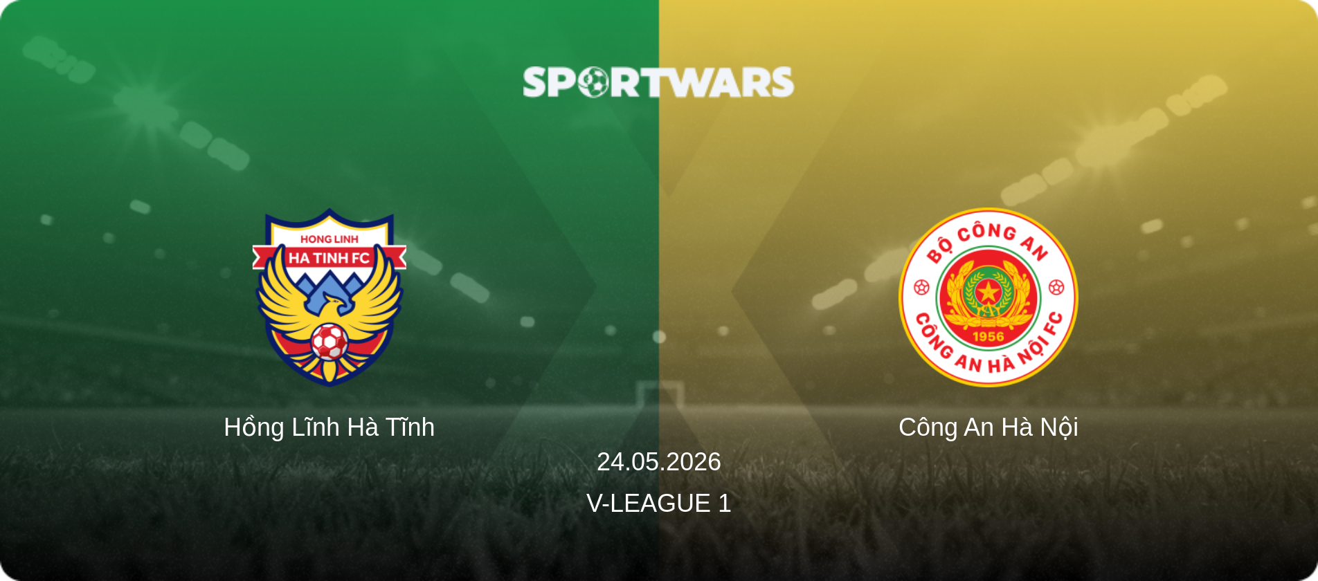 Hồng Lĩnh Hà Tĩnh — Công An Hà Nội, 24.05.2026 — V-League 1 (match preview)