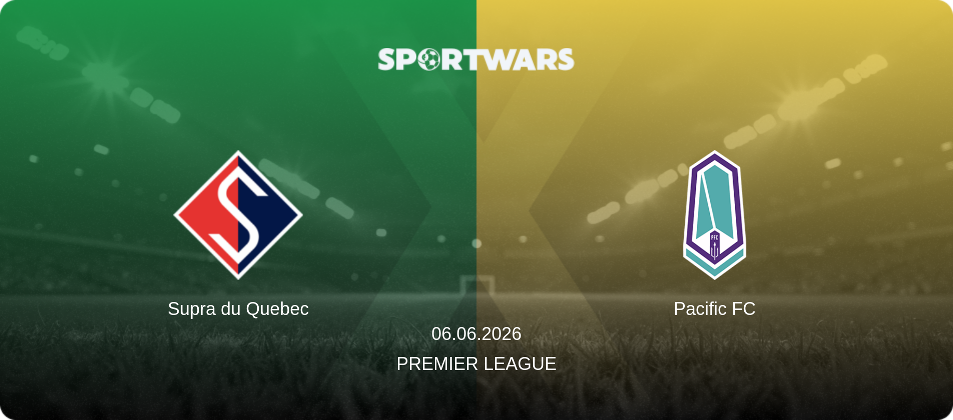 Supra du Quebec — Pacific FC, 06.06.2026 — Premier League (match preview)