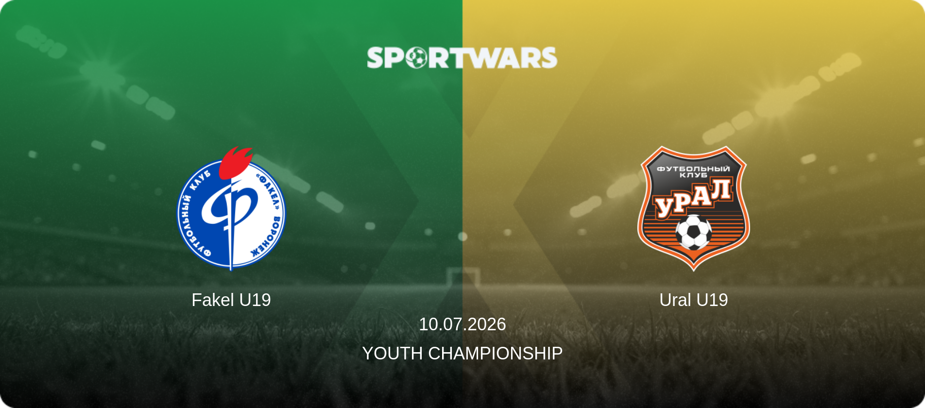 Fakel U19 — Ural U19, 10.07.2026 — Youth Championship (match preview)