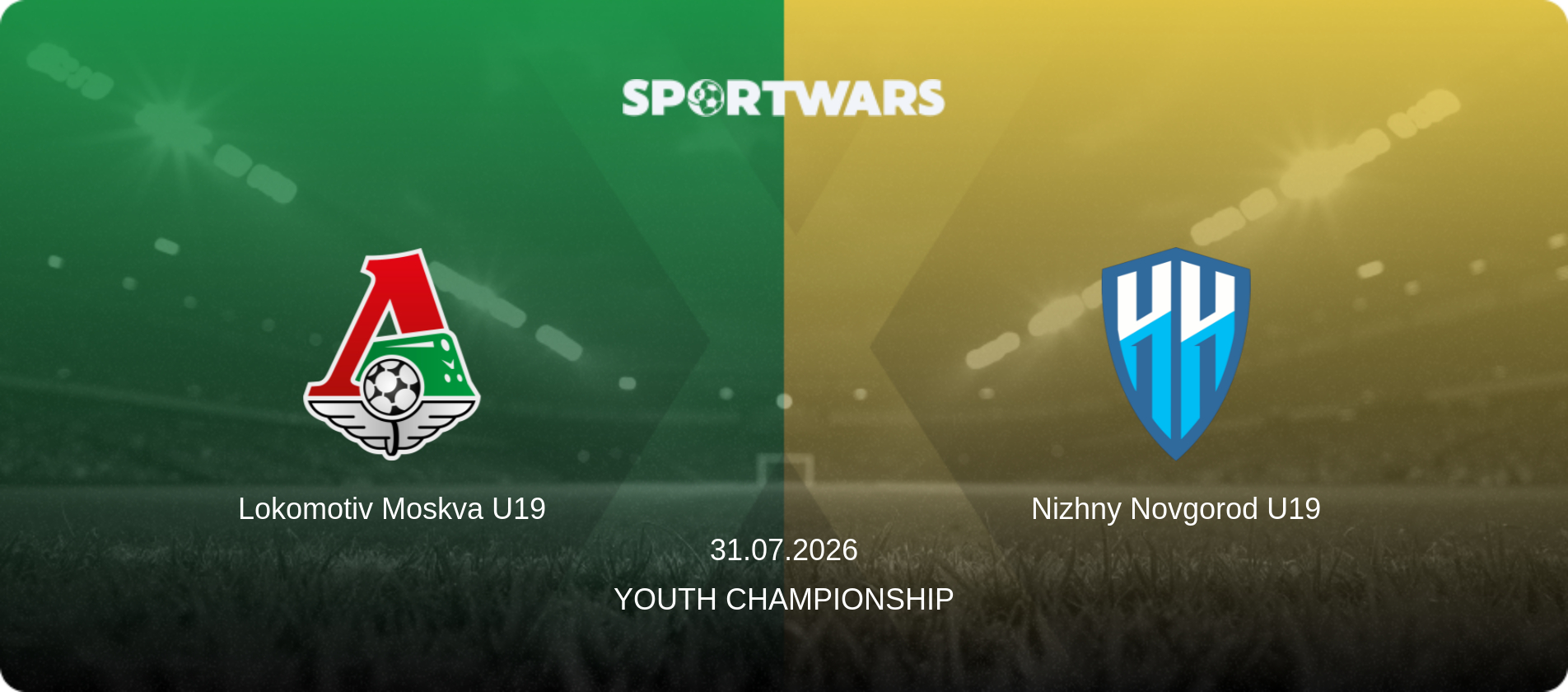 Lokomotiv Moskva U19 — Nizhny Novgorod U19, 31.07.2026 — Youth Championship (match preview)
