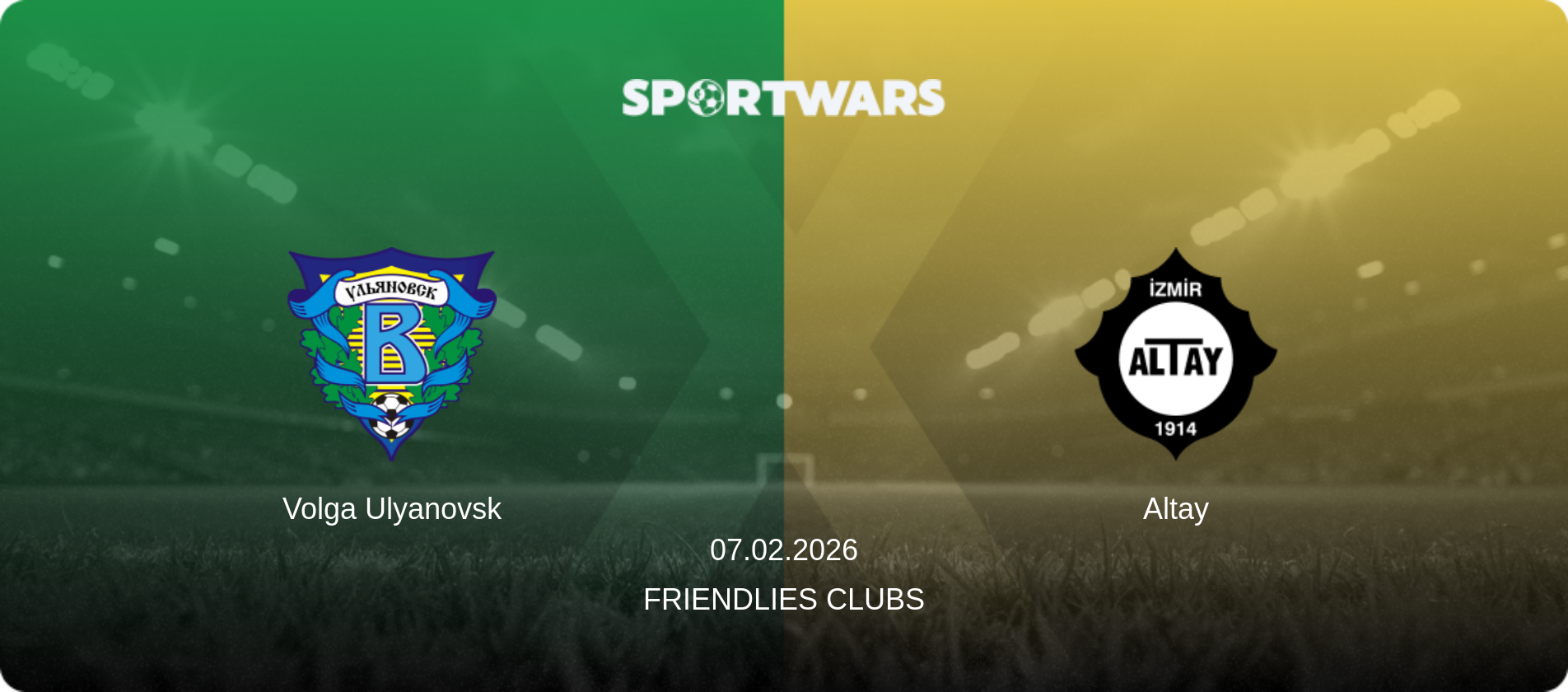 Volga Ulyanovsk — Altay, 07.02.2026 — Friendlies Clubs (match preview)