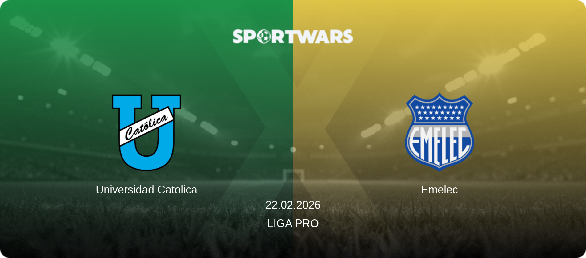 Universidad Catolica — Emelec, 22.02.2026 — Liga Pro (match preview)