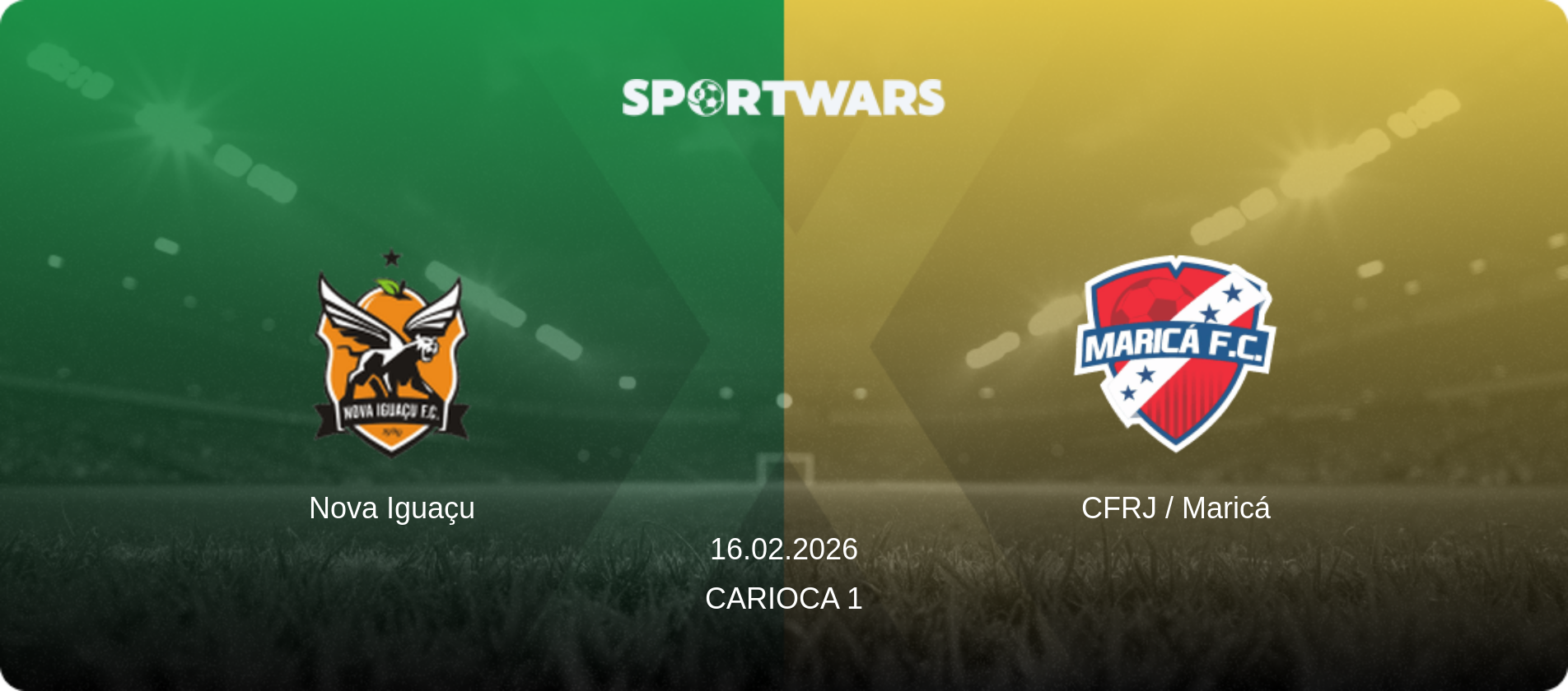 Nova Iguaçu — CFRJ / Maricá, 16.02.2026 — Carioca 1 (match preview)
