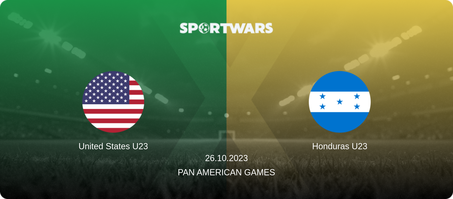 United States U23 — Honduras U23, 26.10.2023 — Pan American Games (match preview)