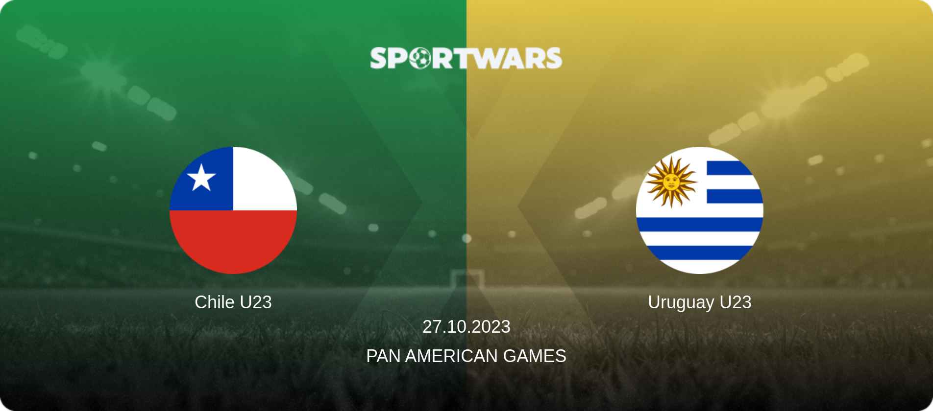 Chile U23 — Uruguay U23, 27.10.2023 — Pan American Games (match preview)