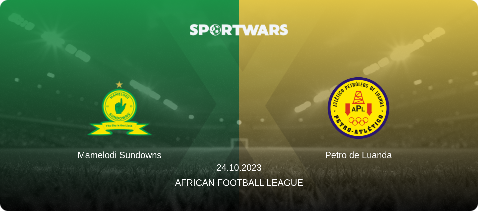 Mamelodi Sundowns — Petro de Luanda, 24.10.2023 — African Football League (match preview)