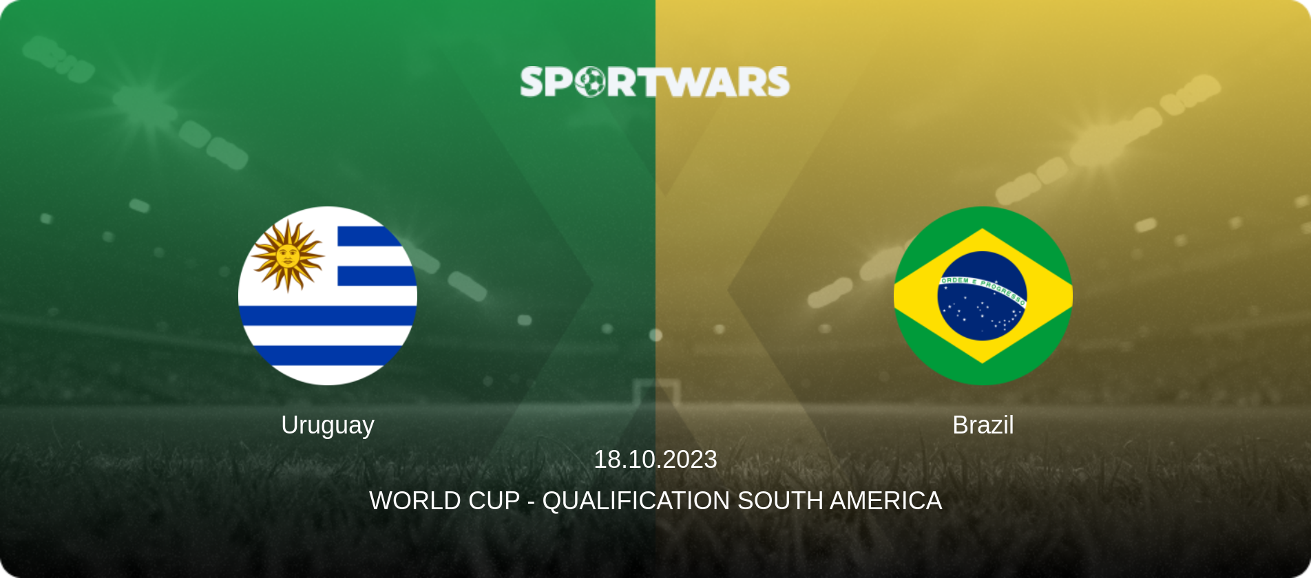 Uruguay — Brazil, 18.10.2023 — World Cup - Qualification South America (match preview)
