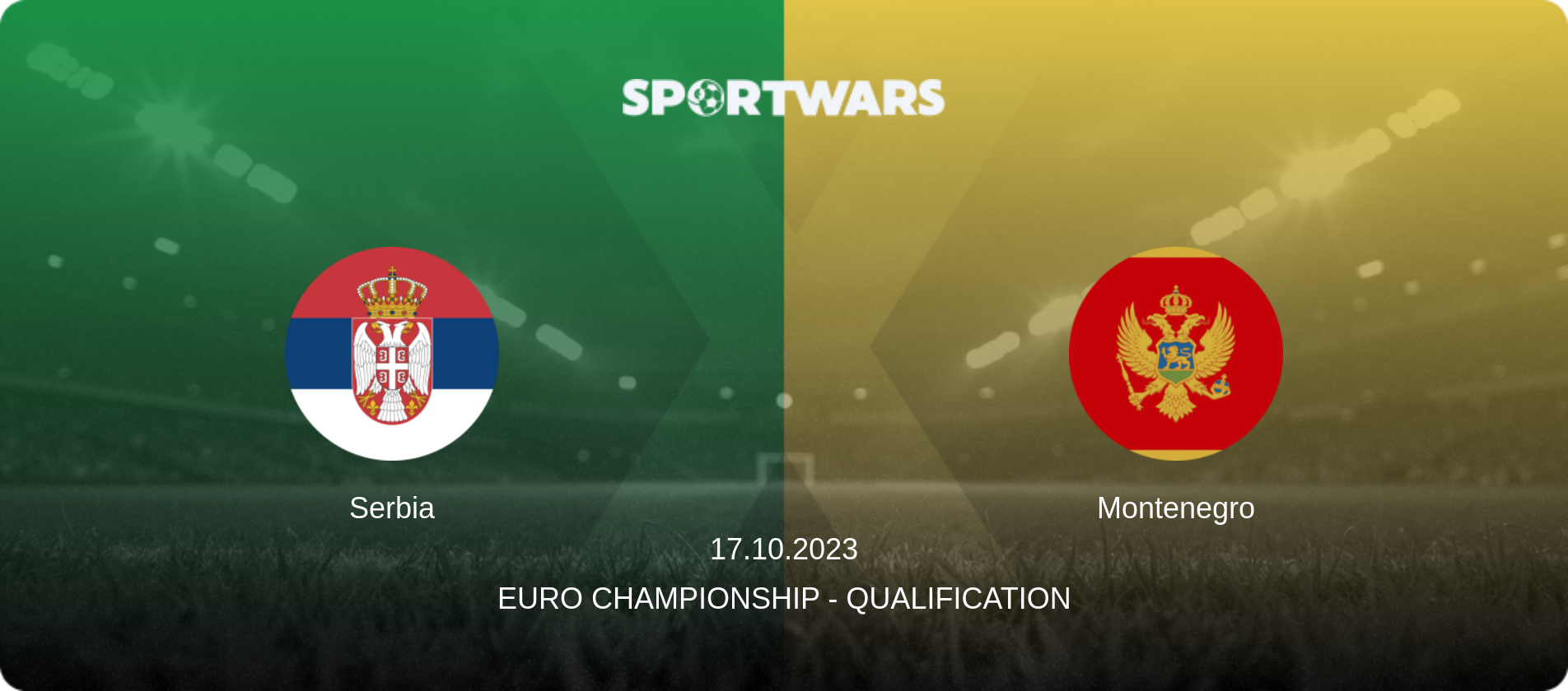 Serbia — Montenegro, 17.10.2023 — Euro Championship - Qualification (match preview)