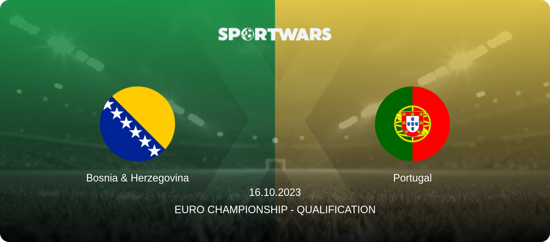 Bosnia & Herzegovina — Portugal, 16.10.2023 — Euro Championship - Qualification (match preview)