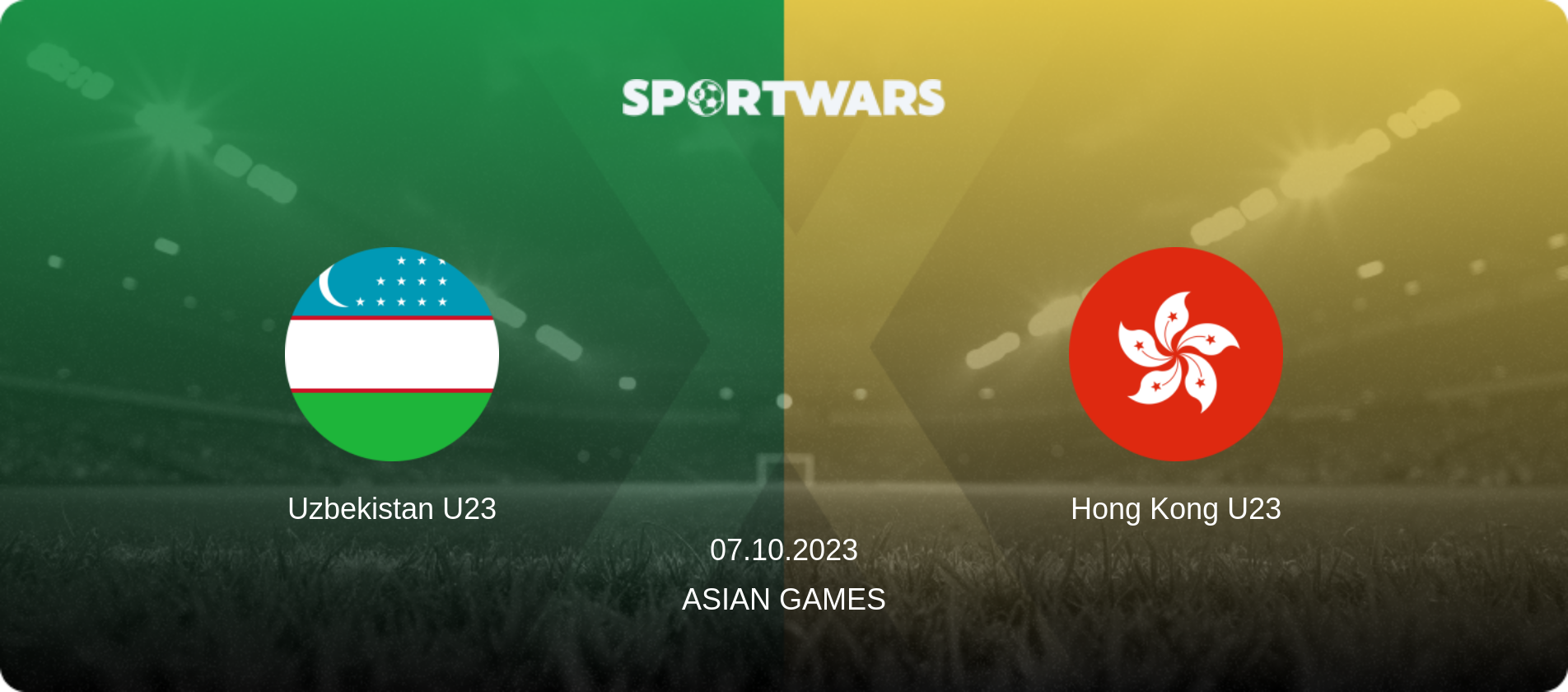 Uzbekistan U23 — Hong Kong U23, 07.10.2023 — Asian Games (match preview)