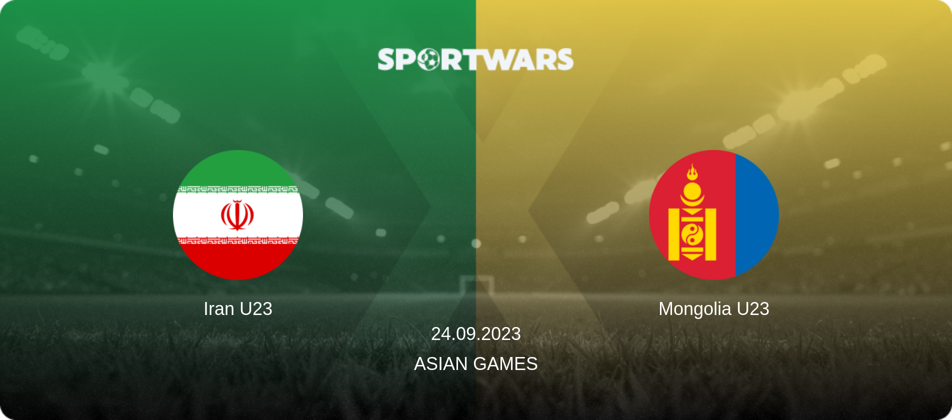Iran U23 — Mongolia U23, 24.09.2023 — Asian Games (match preview)