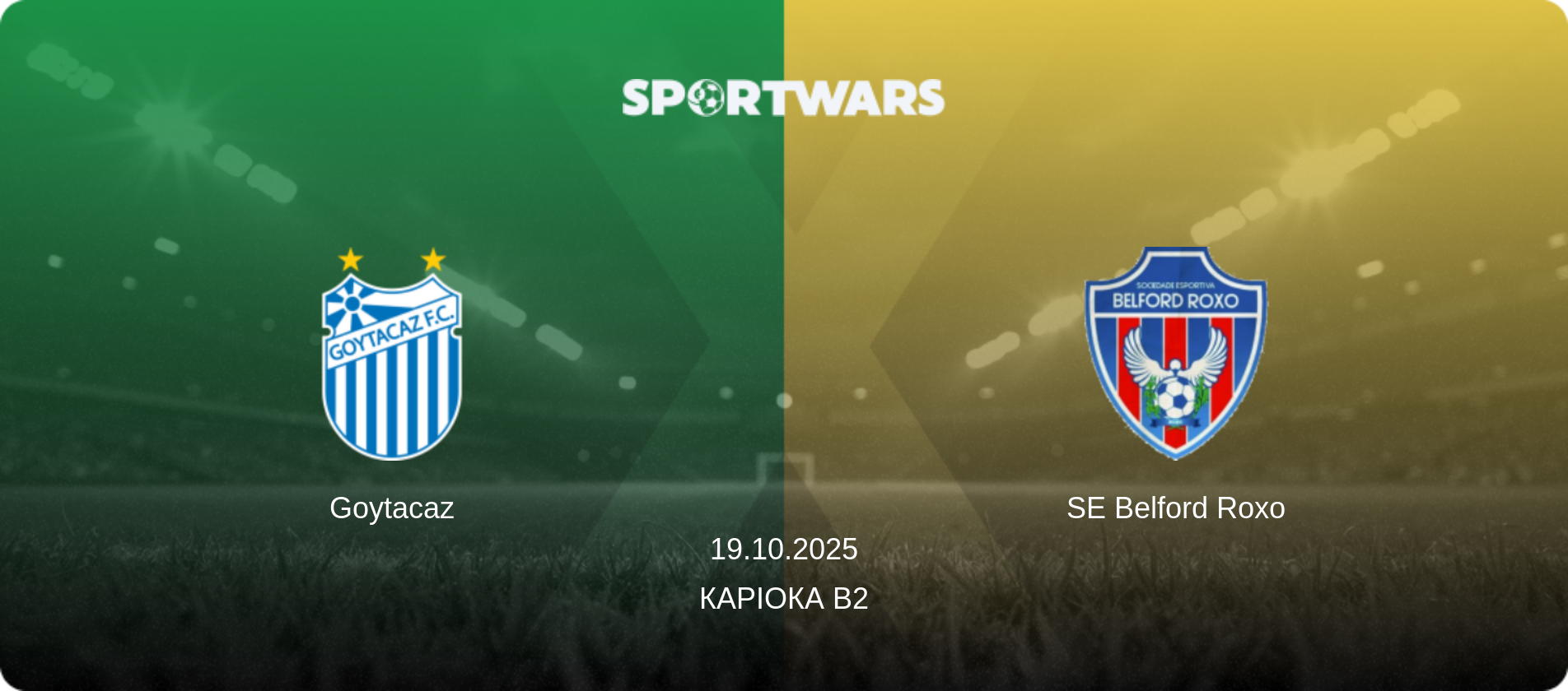 Goytacaz - SE Belford Roxo, 19.10.2025 — Каріока B2 (анонс матчу)