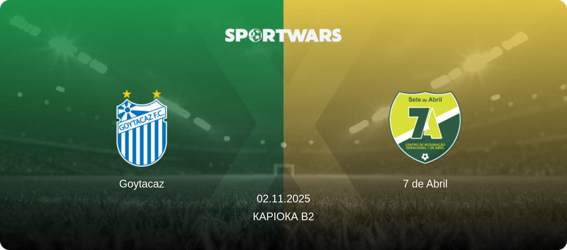 Goytacaz - 7 de Abril, 02.11.2025 — Каріока B2 (анонс матчу)