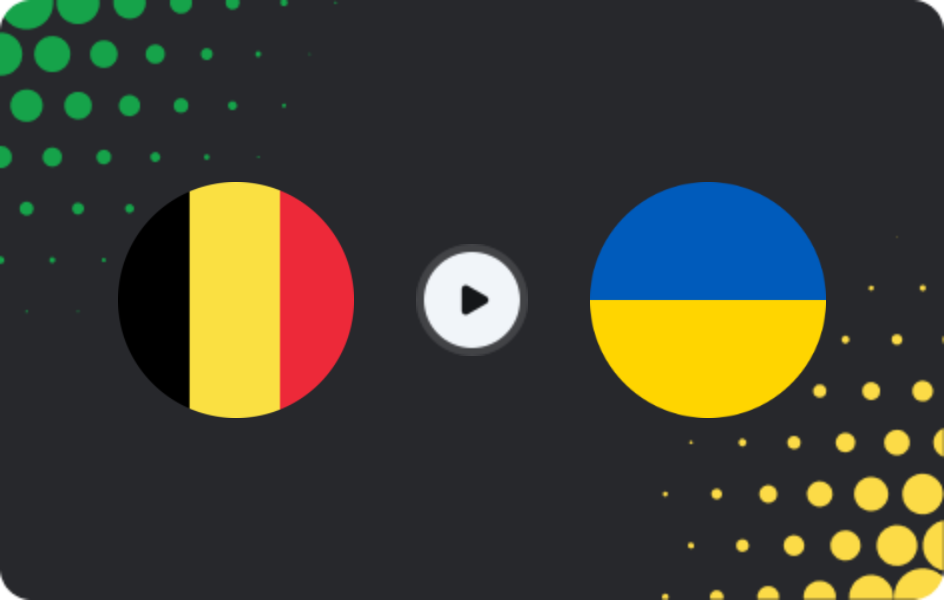 Где смотреть Бельгия - Украина, Лига наций УЕФА, 23.03.2025