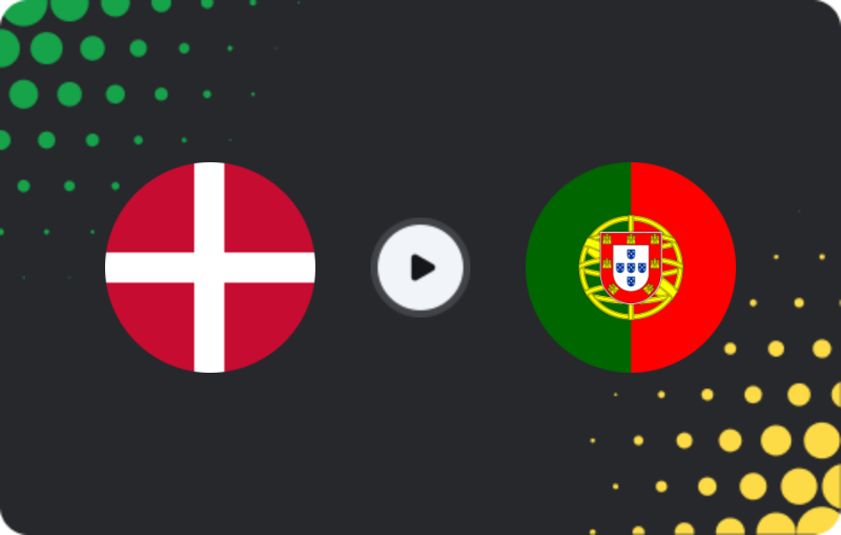 Где смотреть Дания - Португалия, Лига наций УЕФА, 20.03.2025