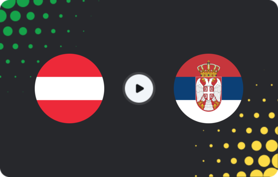 Где смотреть Австрия - Сербия, Лига наций УЕФА, 20.03.2025