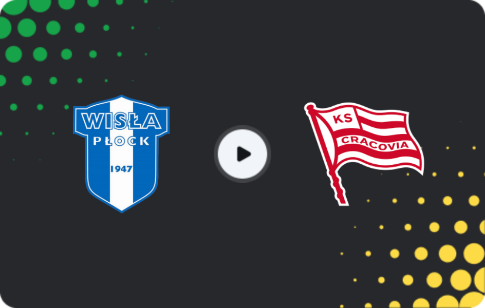 Где смотреть Висла Плоцк - Краковия, Экстракласа, 04.12.2025