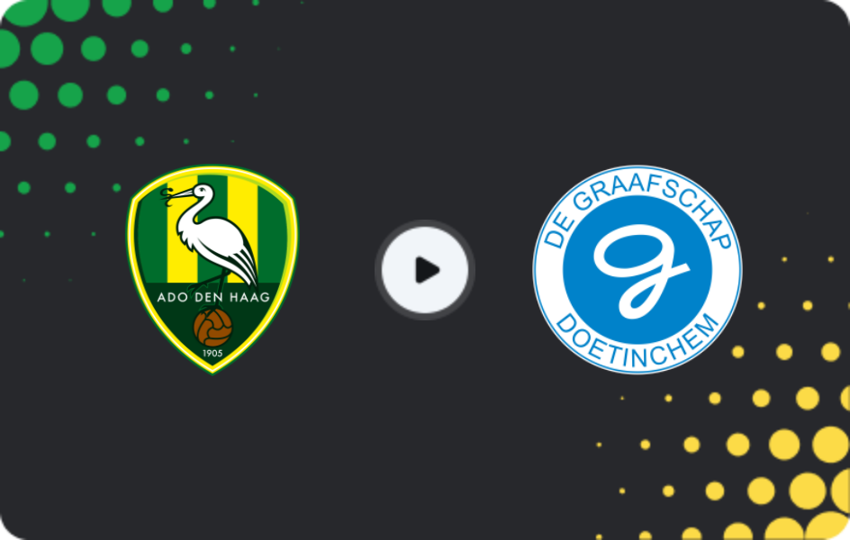 Где смотреть АДО Ден Хааг - Де Графсхап, Эрсте Дивизи, 25.11.2025