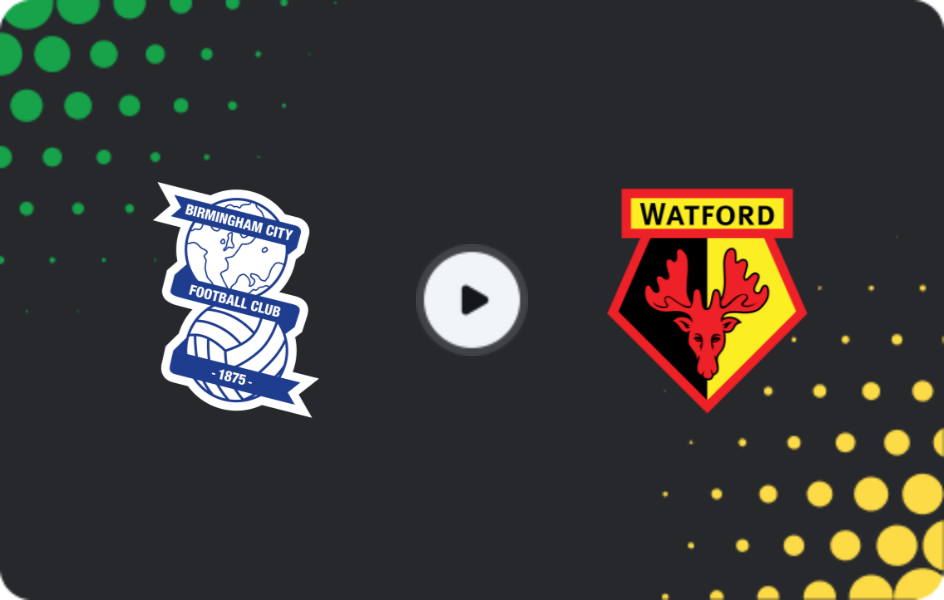 Где смотреть Бирмингем - Уотфорд, Чемпионшип, 01.12.2025