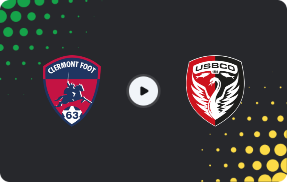 Где смотреть Клермон Фут - Булонь, Лига 2, 05.12.2025