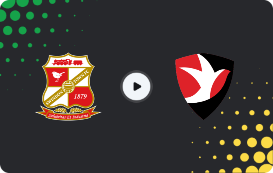 Где смотреть Суиндон Таун - Челтенхэм Таун, Лига Два, 09.12.2025