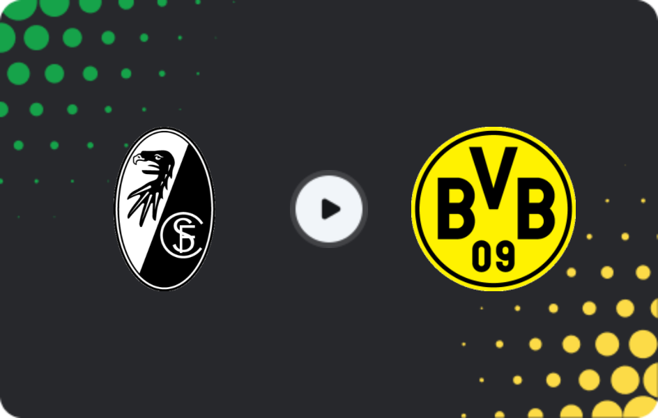 Где смотреть Фрайбург - Боруссия Дортмунд, Бундеслига, 14.12.2025