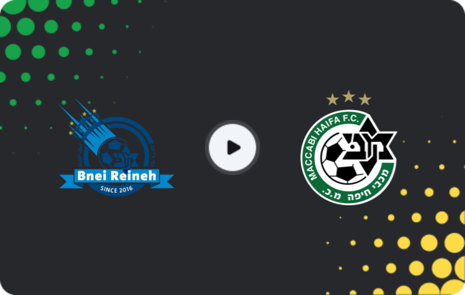 Где смотреть Маккаби Бней Рейна - Маккаби Хайфа, Лигат Ха'аль, 14.12.2025