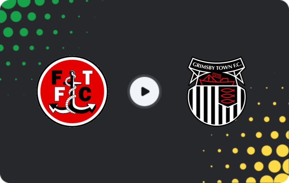 Где смотреть Флитвуд Таун - Гримсби Таун, Лига Два, 01.01.2026