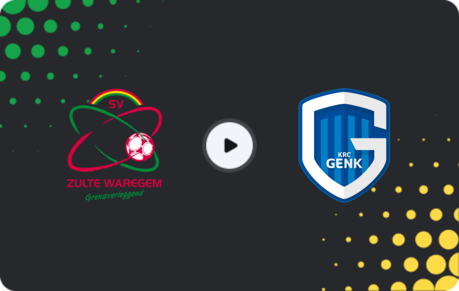 Где смотреть Зюлте Варегем - Генк, Жюпиле Про Лига, 17.01.2026
