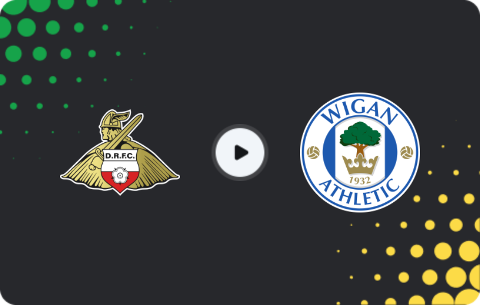 Где смотреть Донкастер - Уиган Атлетик, Лига Один, 24.01.2026
