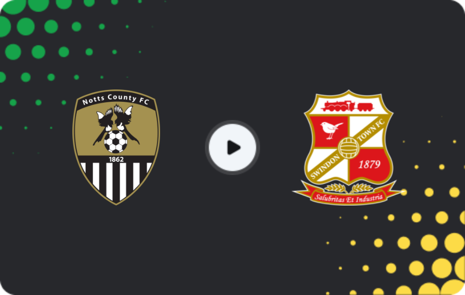 Где смотреть Ноттс Каунти - Суиндон Таун, Лига Два, 27.01.2026