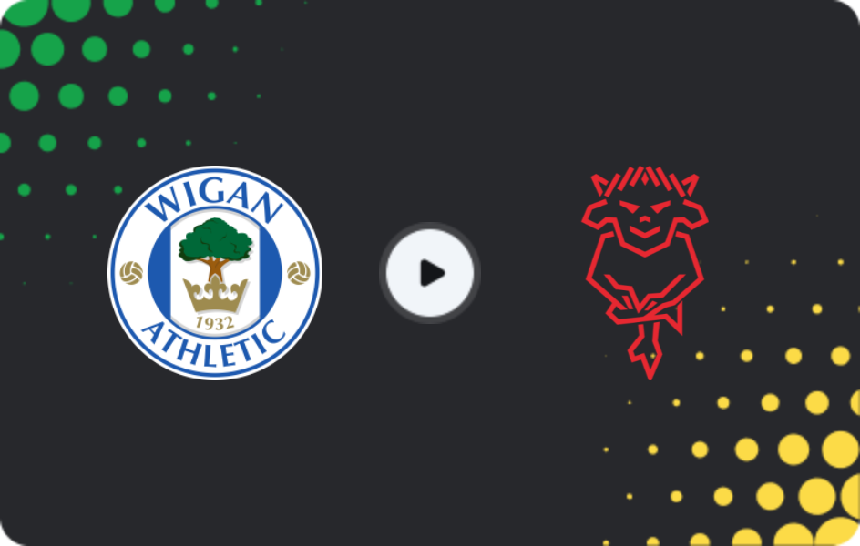 Где смотреть Уиган Атлетик - Линкольн Сити, Лига Один, 31.01.2026