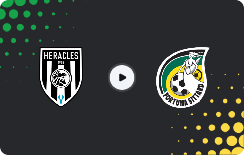 Где смотреть Хераклес - Фортуна Ситтард, Эредивизи, 01.02.2026