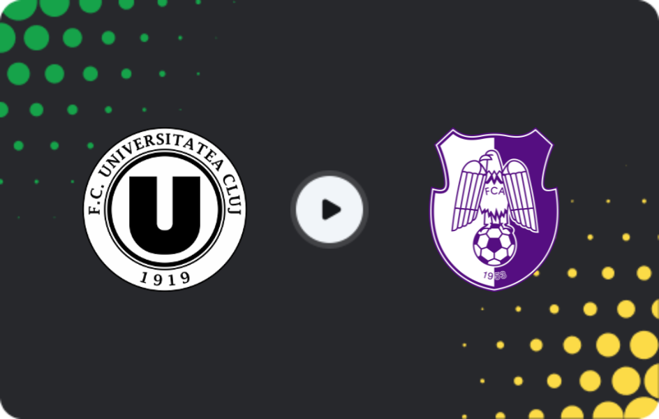 Где смотреть Университатя Клуж - Арджеш Питешти, Суперлига, 04.02.2026
