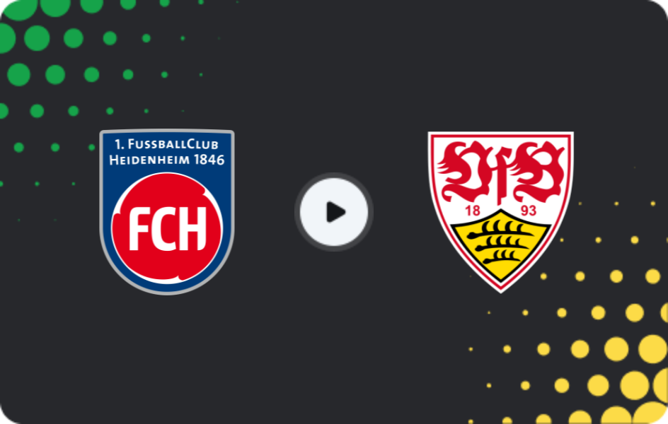 Где смотреть Хайденхайм - Штутгарт, Бундеслига, 22.02.2026