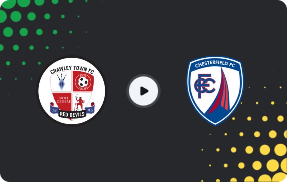 Где смотреть Кроули Таун - Честерфилд, Лига Два, 21.02.2026