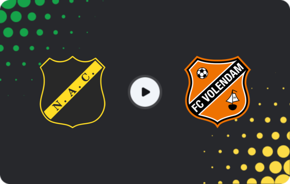 Где смотреть НАК Бреда - Волендам, Эредивизи, 21.02.2026