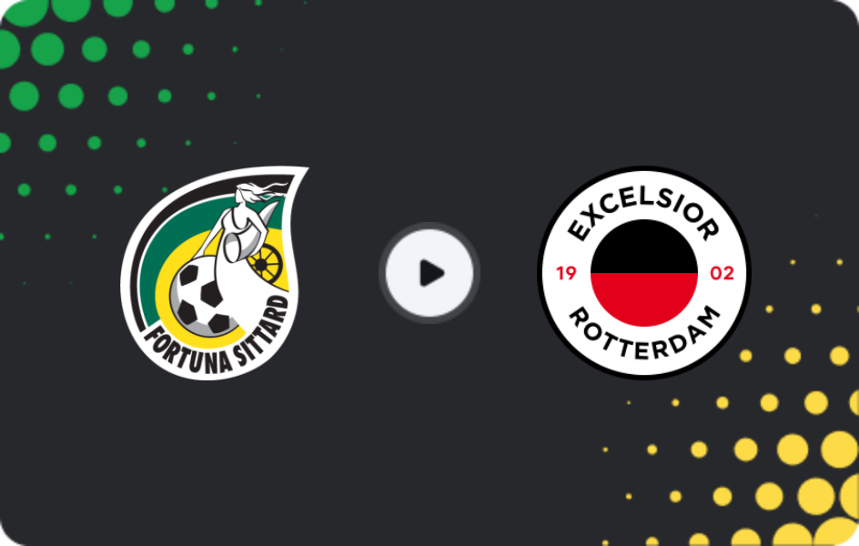 Где смотреть Фортуна Ситтард - Эксельсиор, Эредивизи, 20.02.2026