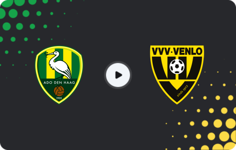 Где смотреть АДО Ден Хааг - ВВВ-Венло, Эрсте Дивизи, 27.02.2026