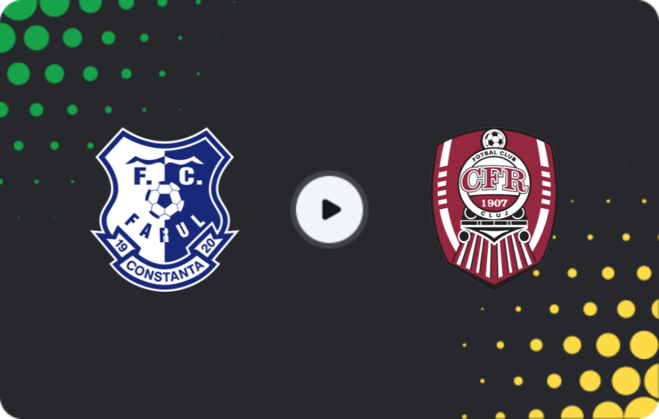 Где смотреть Фарул Констанца - ЧФР Клуж, Суперлига, 28.02.2026
