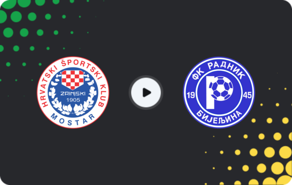Где смотреть Зриньски - Радник Биелина, Премьер-лига, 07.03.2026