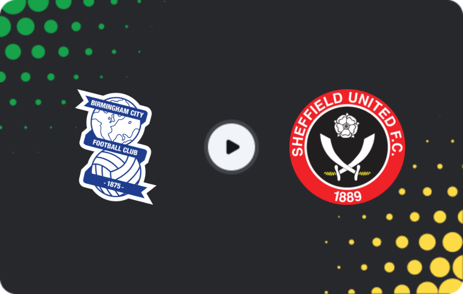 Где смотреть Бирмингем - Шеффилд Юнайтед, Чемпионшип, 14.03.2026